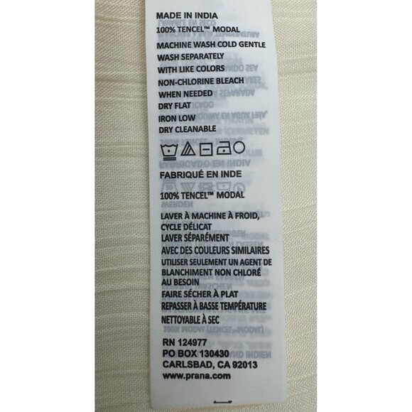 prAna Women's Seaview Sky Dress Bone Size XL New - Picture 14 of 15